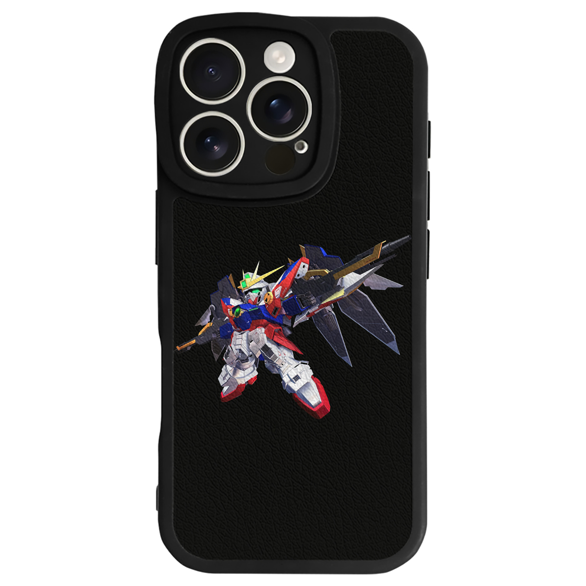 （画像用） 機動戦士ガンダム Mobile Suit Gundam 【iPhone 16シリーズ対応】シリコンスマホケース（レザー調） 材質：シリコン